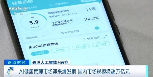 配资平台最新 国内市场规模将超万亿元！AI健康管理市场迎爆发期