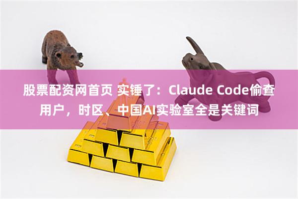 股票配资网首页 实锤了：Claude Code偷查用户，时区、中国AI实验室全是关键词